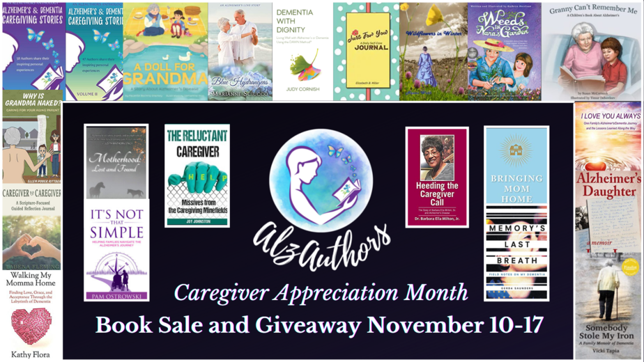 AlzAuthors Caregiver Appreciation Month Book Sale & Giveaway