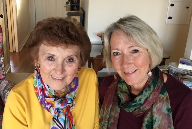 Eileen Berger and Joan Bachman