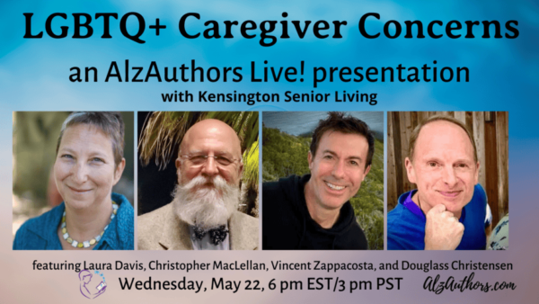 Graphic for LGBTQ Caregiver Concerns webinar