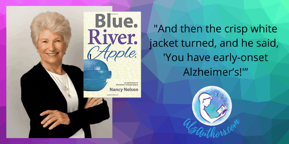 About Nancy Nelson, Blue. River. Apple.