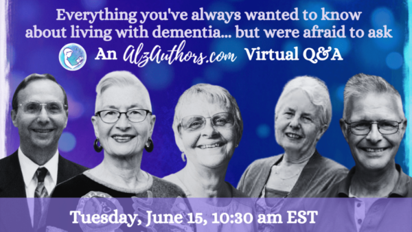 AlzAuthors Virtual Q&A June 15, 2021 10:30 am EST